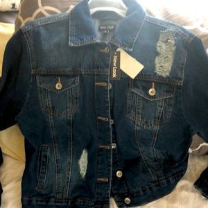 Women’s size large denim jacket